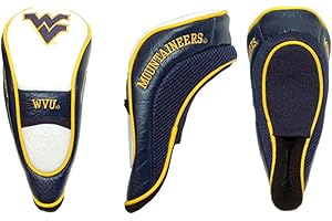 Team Golf NCAA Hybrid Golf Club Headcover, Hook-and-Loop Closure, Velour lined for Extra Club Protection