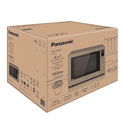 Buy Panasonic Nn Cd87ks Home Chef 4 In 1 Microwave Oven With Air Fryer Convection Bake Flashxpress Broiler Inverter 1000 Watt Stainless Steel 1 2 Cu Ft Cft Online In Thailand B085sv35mt