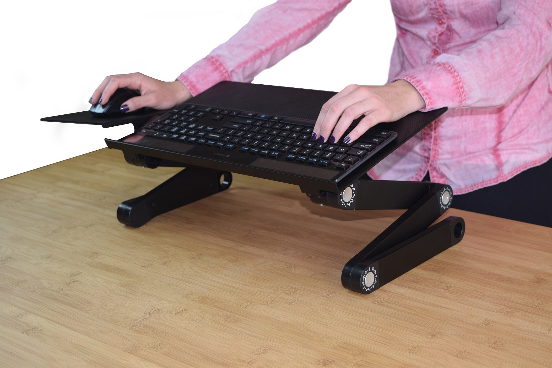 WorkEZ Keyboard And Mouse Tray Ergonomic Adjustable Height Angle