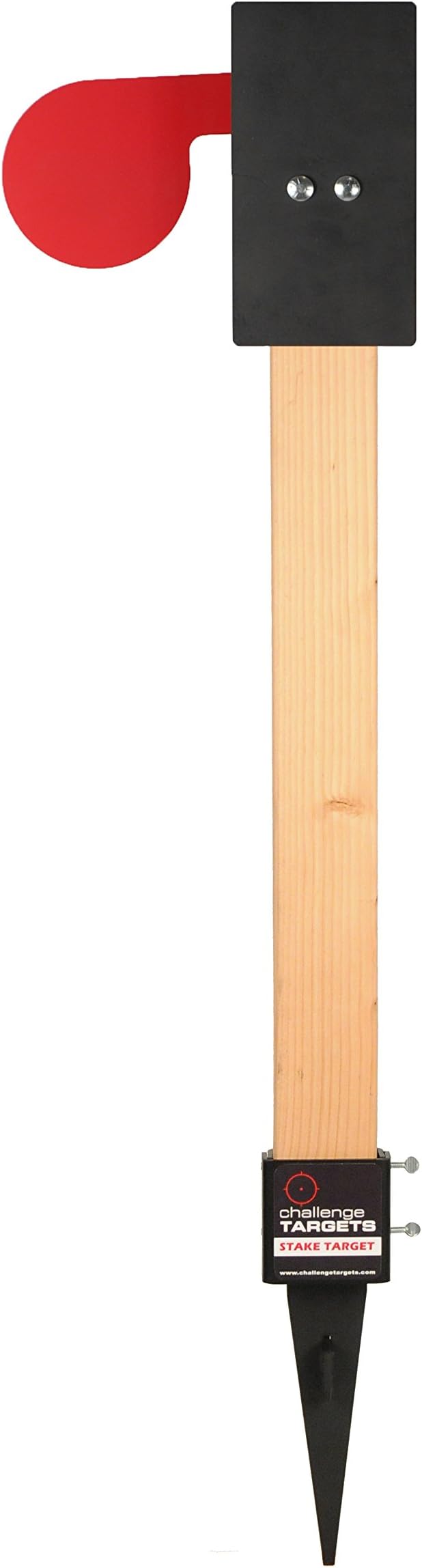 Challenge Targets Handgun Paddle Target - Rectangular Stop Plate