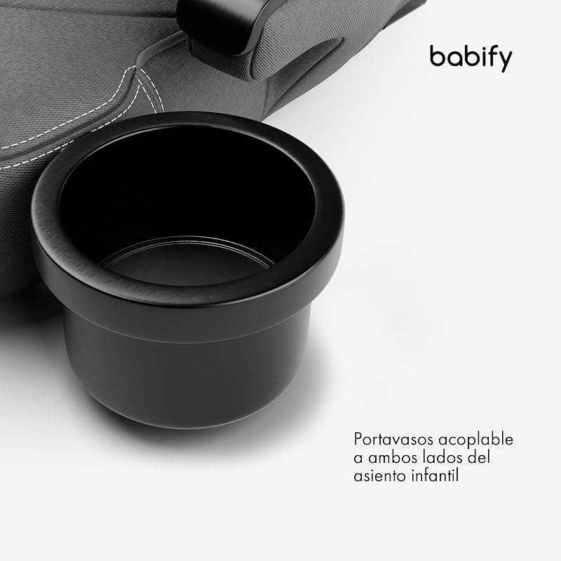 Assento de carro infantil babify de 3 a 12 anos, assento de bebê isofix, assento de carro ajustável para bebês e crianças, assento de carro portátil seguro para meninas e meninos, confortável e resistente, assento de carro