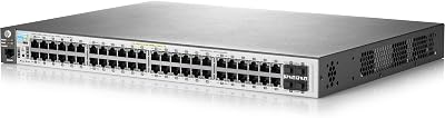 HP 2530-48G-PoE+ Switch J9772A 48 Gigabit Ethernet PoE+ Ports 128MB RAM