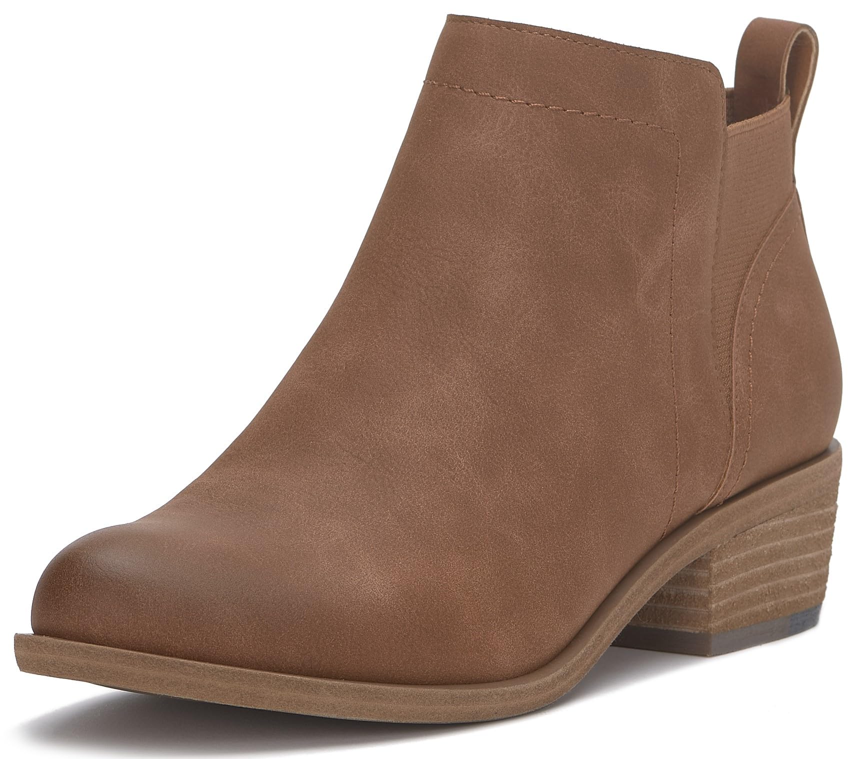 Lucky Brand Women’s Badene Ankle Boot, Ginger/Ginger, 5