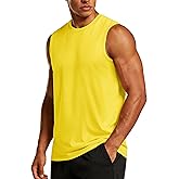 TACVASEN Tank Top for Men Moisture Wicking Cotton Sleeveless Shirts Muscle Gym Workout Causal Summer Tank Tops