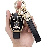 TPU Key Fob Case Cover Suitable for Mercedes Benz A B C E S G M R SL Class GLA GLC GLE GLS GLK CLA CLS AMG Smart Key Fob