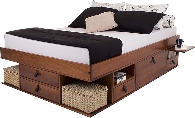 Letto Pieghevole A Scomparsa 90x190 Cm – Effetto Rovere – VEP HOME – Per Spazi Ridotti - 3