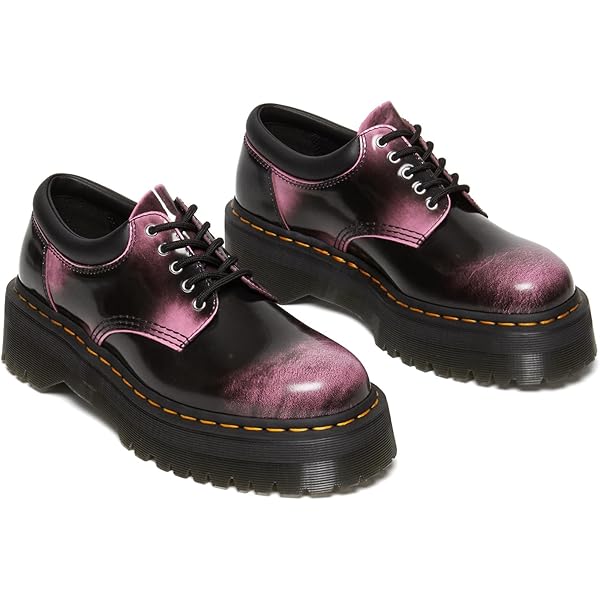 【美品】Dr. Martens BETHAN・UK6 Bethan Smooth Leather Platform Mary Jane Shoes in Black | Dr