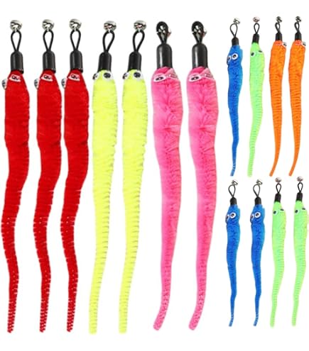 thumbnail image 2 of Jcasbdn 8Pcs Cat Wand Replacement Toys For Interactive Motorized 2 of 13