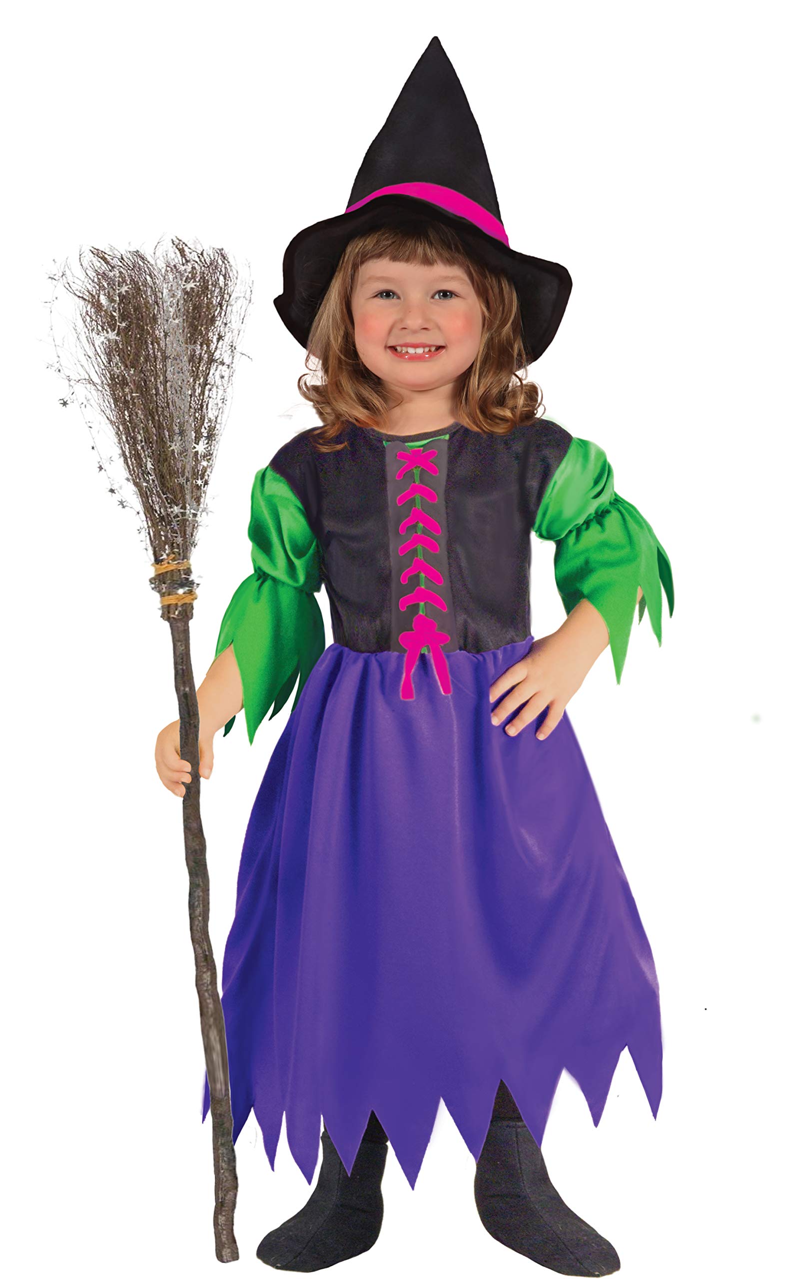 Ciao 61319.3-4.DS Costume Girl Streghella, Years, Multicolor, 3-4 anni