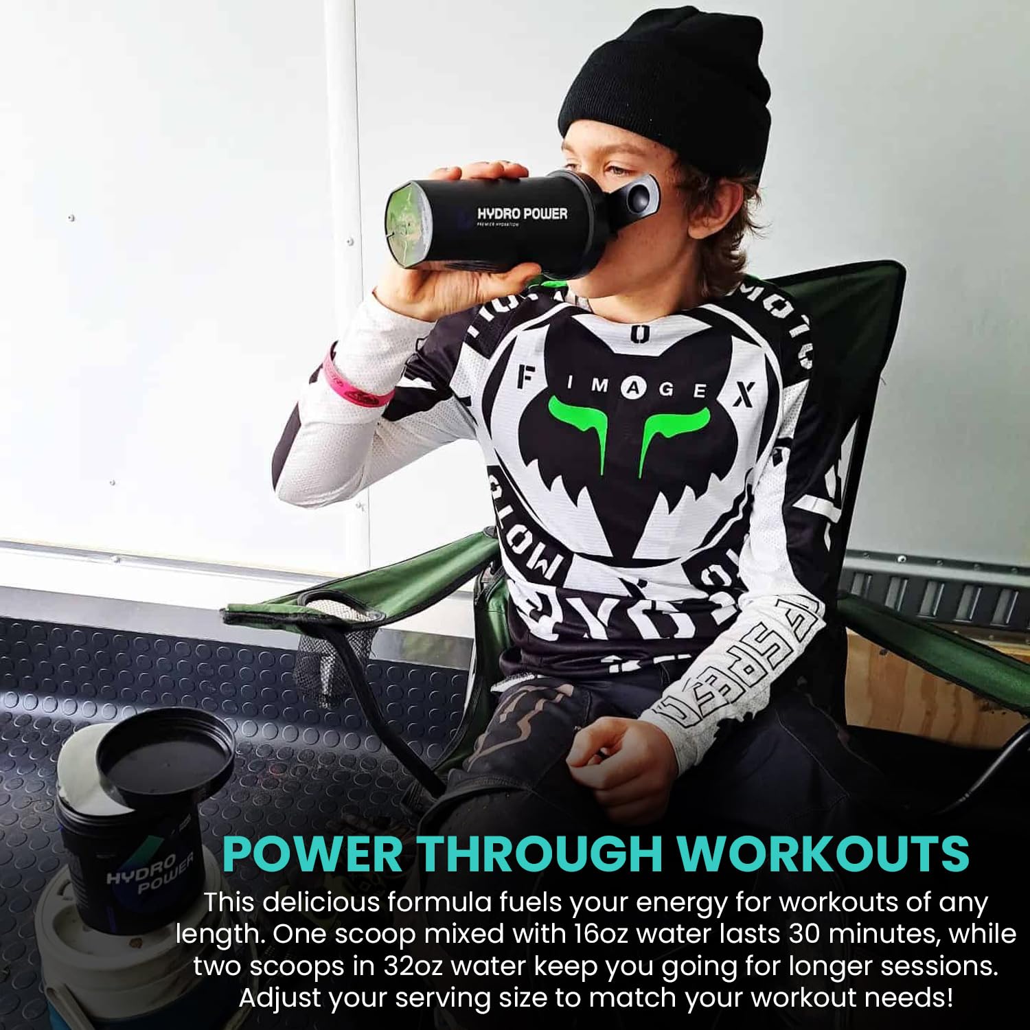 Hydro Power Endurance Fuel High Carb Supplement - Maximize Endurance & Performance with Superior Electrolyte & Calories Mix - Vegan, Non-GMO, & Gluten Free - Blue Razz Flavor, 20 Serving