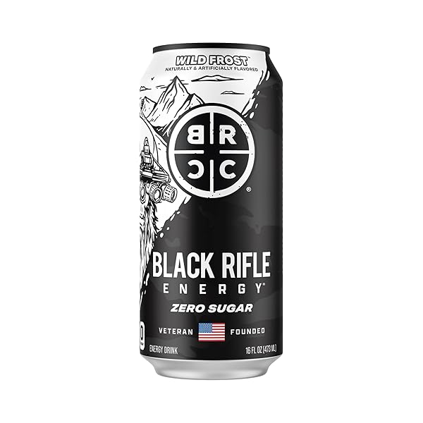 BLACK RIFLE COFFEE COMPANY WILD FROST, 16 OZ, 12 CT