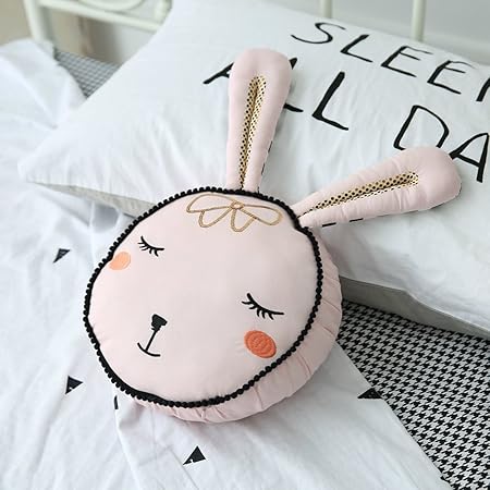 Decorative Pillows Luerme Rabbit Cushion Kids Soft Pillow