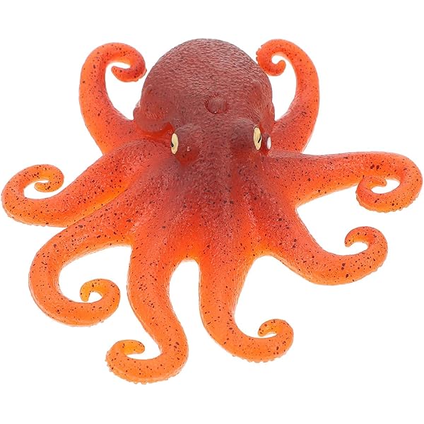 Papo Pulpo Pequeño – Figura Marina Realista, Juguete Educativo Para Niños +3 Años, Hecho En Francia