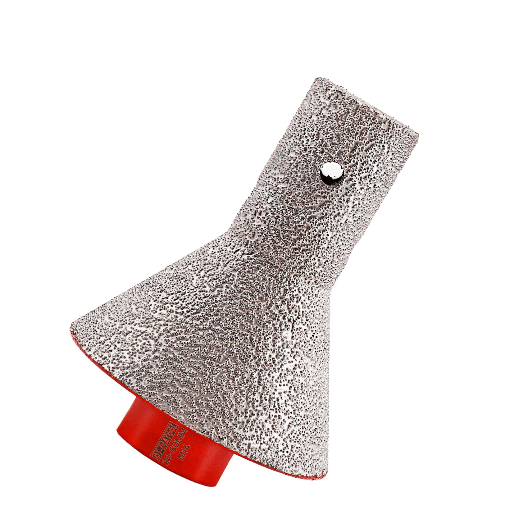 DT-DIATOOL Diamond Finger Bit 20-50mm Coated Milling Bit for Tile Grinder Enlarging Polishing Holes on Porcelain Ceramic Granite Marble Countertop, M14 Thread
