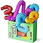 BunMo Pop Tubes Sensory Toys, Fine Motor Skills Toddler Toys, Fidget Toys for Sensory Kids and Learning Toys