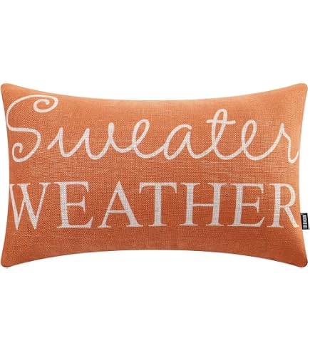 Fall Outdoor Pillow Covers Ogiselestyle Fall Pumpkins Lumbar Pillow Cover 12x20 Inch - Autumn Thanksgiving Harvest Decor Thanksgiving Pillow Cover