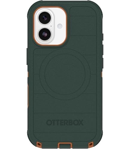 OtterBox IPhone 17 Defender Series Pro XT Clear Case - Realtree - Green Camo - Tough, Rugged & Durable IPhone Case, Snaps On MagSafe