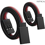 VIMVIP 50cm 500mm Male to Female Servo Extension Lead Wire Cable for KK MWC Eagle Control Board (Pack of 10pcs)