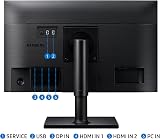 Samsung 22" FHD 1080p 75Hz IPS LED Monitor 2xHDMI DisplayPort Black view 4