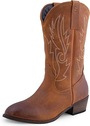 botas vaqueras altas para mujer