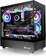Thermaltake View 270 TG ARGB Black ATX Computer Case 140mm ARGB Fan 2 Yr view 5