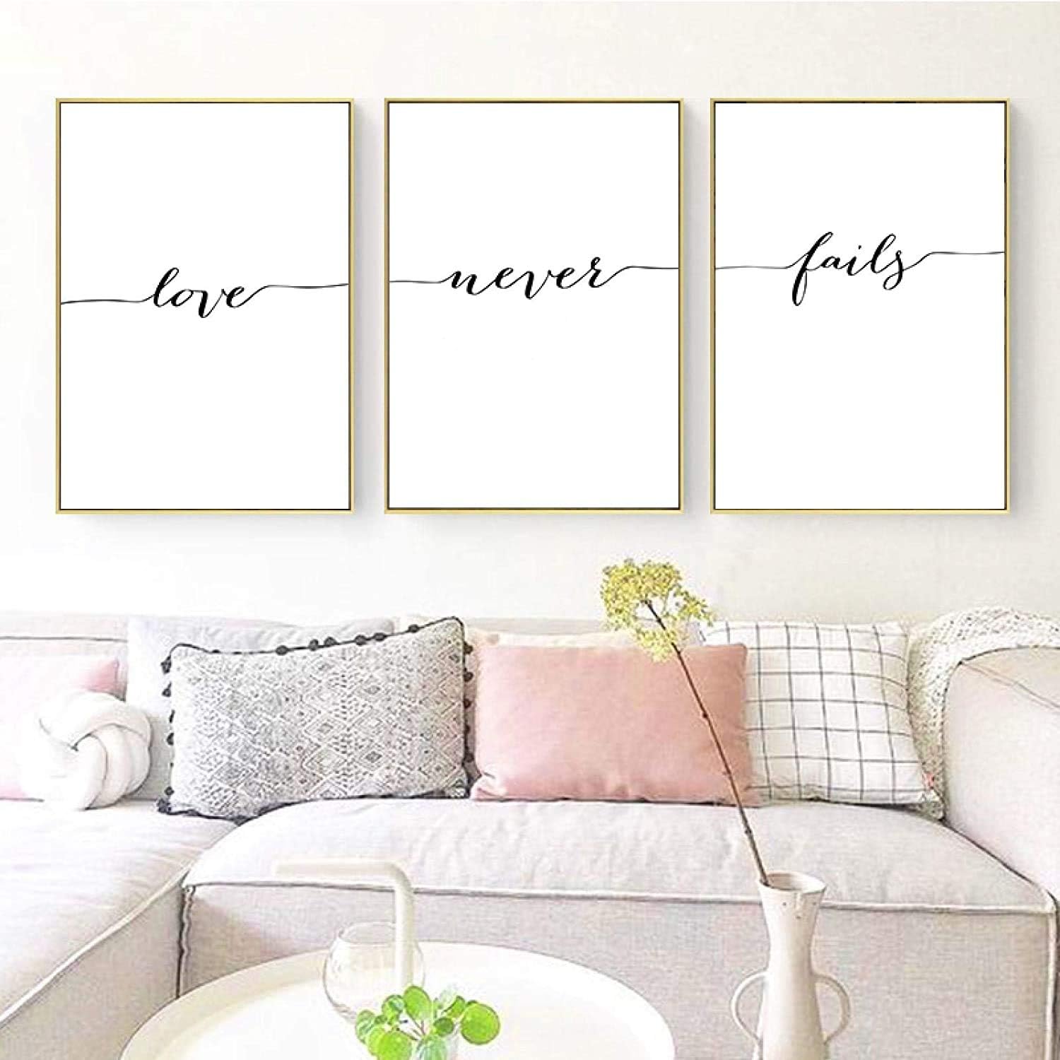 Refosian moderno creativo inglés lienzo pintura arte abstracto