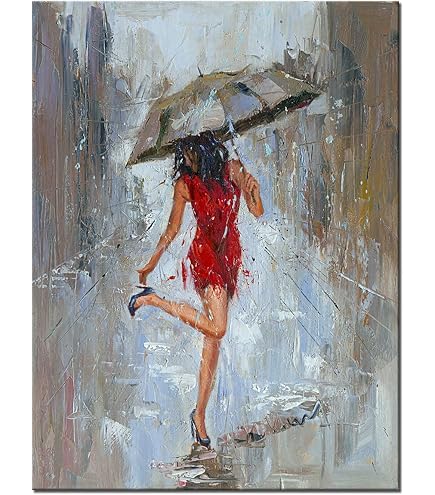 Amazon.com: Famous Wall Art,''Lady in Red Dress'',Painting Reproductions,Classic Canvas Print,Abstract Wall Art Poster for Decor 70x112cm Framed: Posters & Prints Amazon.com: Famous Wall Art,''Lady in Red Dress'',Painting Reproductions,Classic Canvas Print,Abstract Wall Art Poster for Decor 70x112cm Framed: Posters & Prints