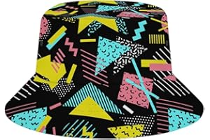 MERAHANS Bucket Hat for Women Retro 80 90s Summer Beach Sun Hat Travel Fisherman Cap