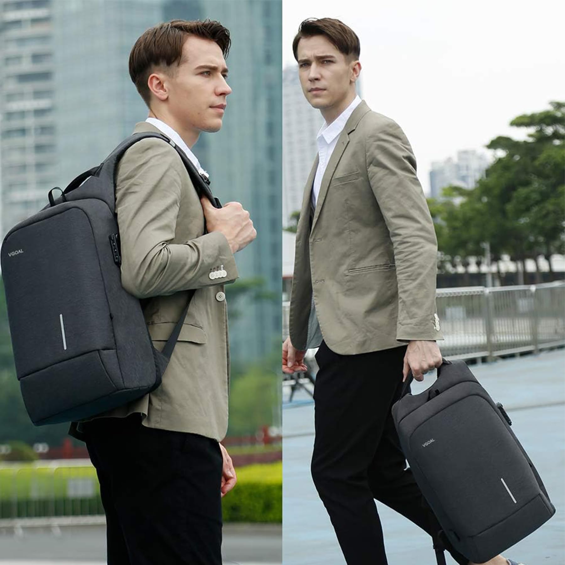 Anti Theft Lightweight Business Backpack