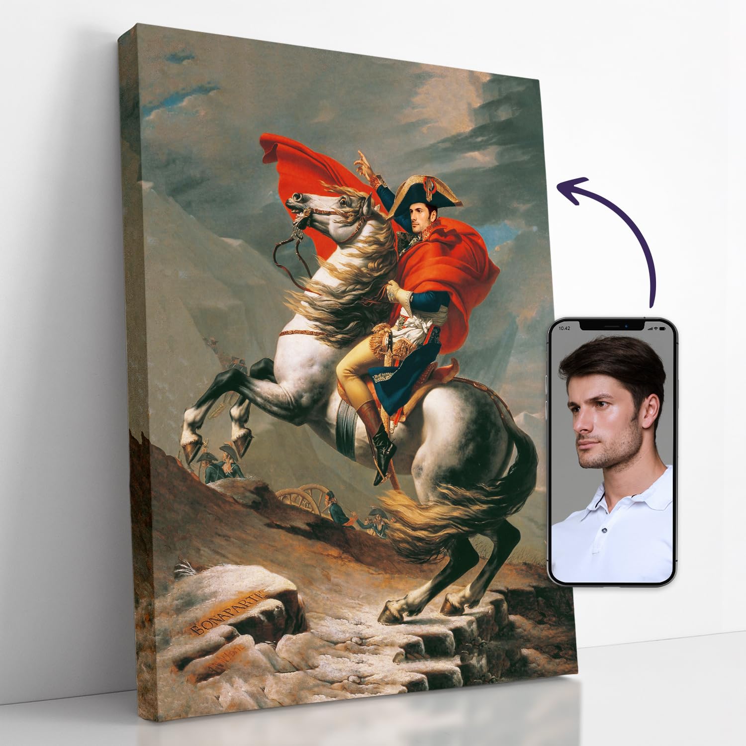 Turn Me Royal Custom Portrait from