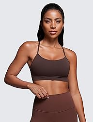 CRZ YOGA Butterluxe Womens Y Back Sports Bra