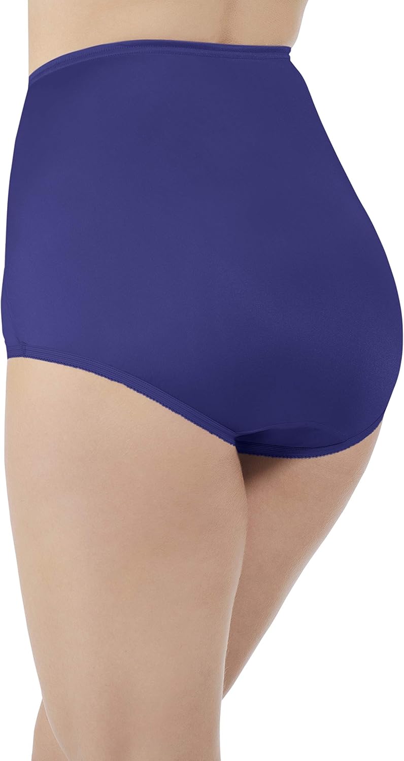 Vanity Fair Women's Perfectly Yours Ravissant Nylon Tailored Brief Panty (Fashion Colors) at  Women’s Clothing store