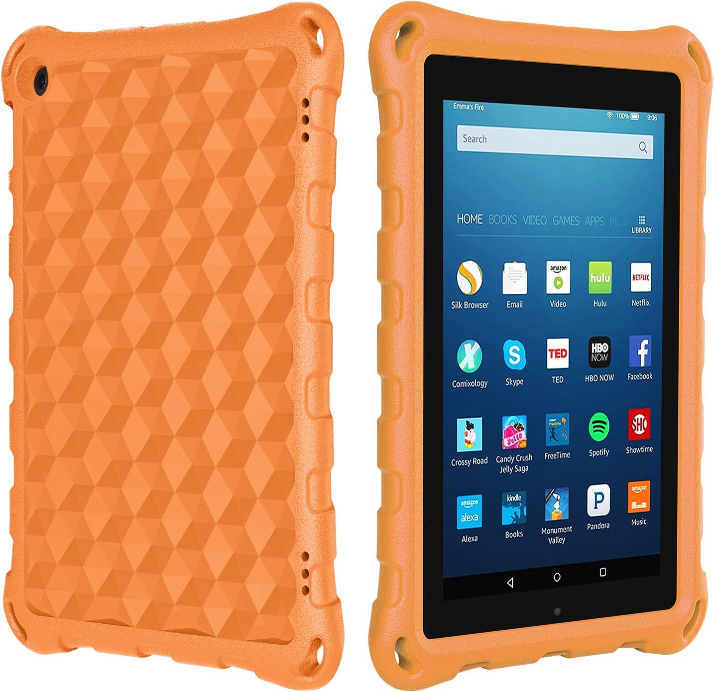All New 7 inch Tablet Case for Kids, Ubearkk Kid Proof