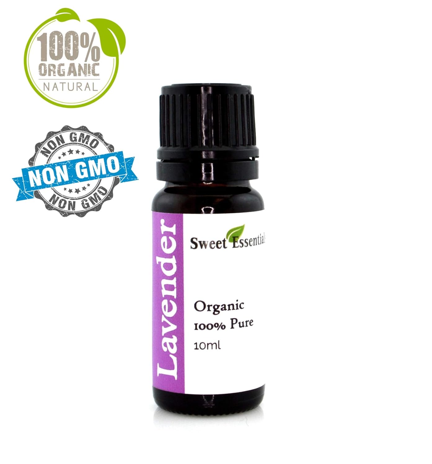 Premium Organic Lavender Essential Oil, 10ML, Imported from France - 100% Pure, Lavandula Officinalis, Undiluted, Therapeutic Grade, Aromatherapy - Perfect for Diffusers, Hair, Skin and Nail Care