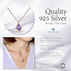SEA OF ICE Pear Shape Teardrop Natural Gemstones