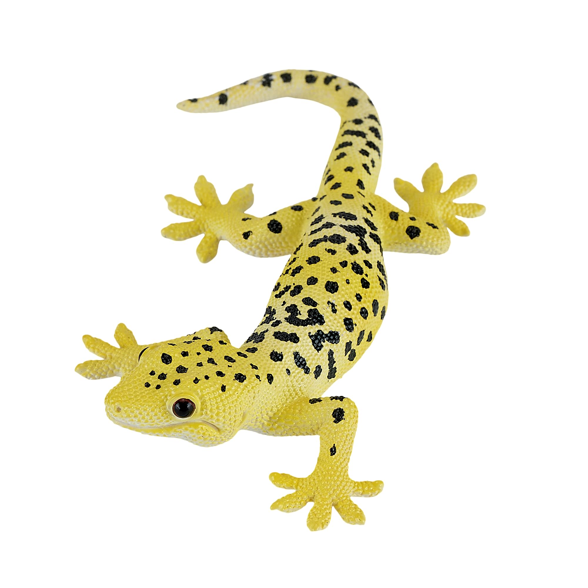 MOJO – Leopard Gecko Yellow | Hand-Painted Toy Figure | Wildlife Collection | True to Life & Highly Detailed | Designed in UK