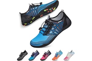 Tanamo Water Shoes for Women Men Quick Dry Swim Beach Barefoot River Aqua Shoes for Hiking Boating Camping Grounding Surfing
