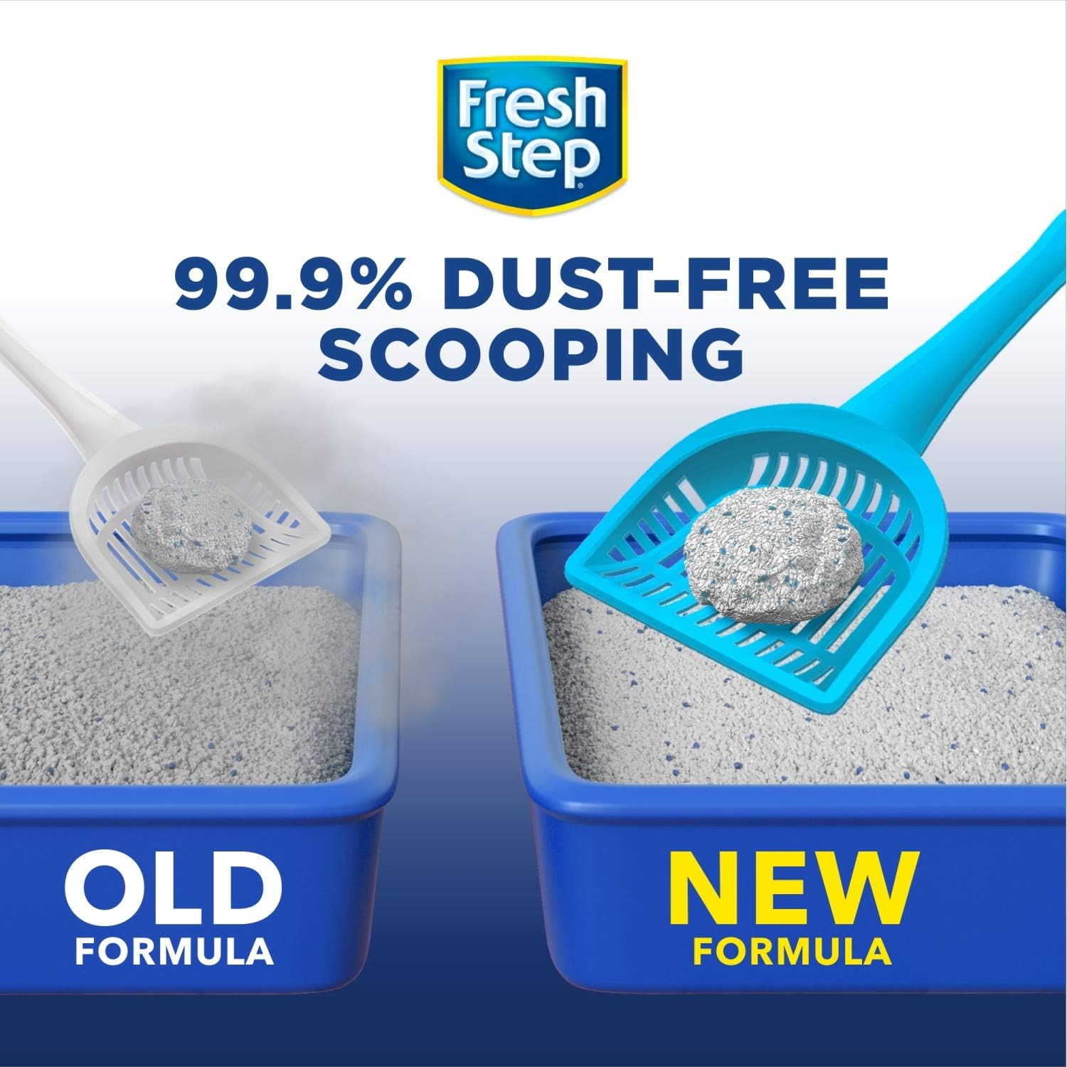 Fresh Step Advanced Multi-Cat Clumping Cat Litter with Odor Control, 37 lbs Total ( 2 Pack of 18.5 lb Boxes) : Pet Supplies