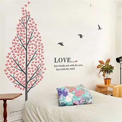 Amazon Com Stazsx Love Tree Wall Stickers Living Room