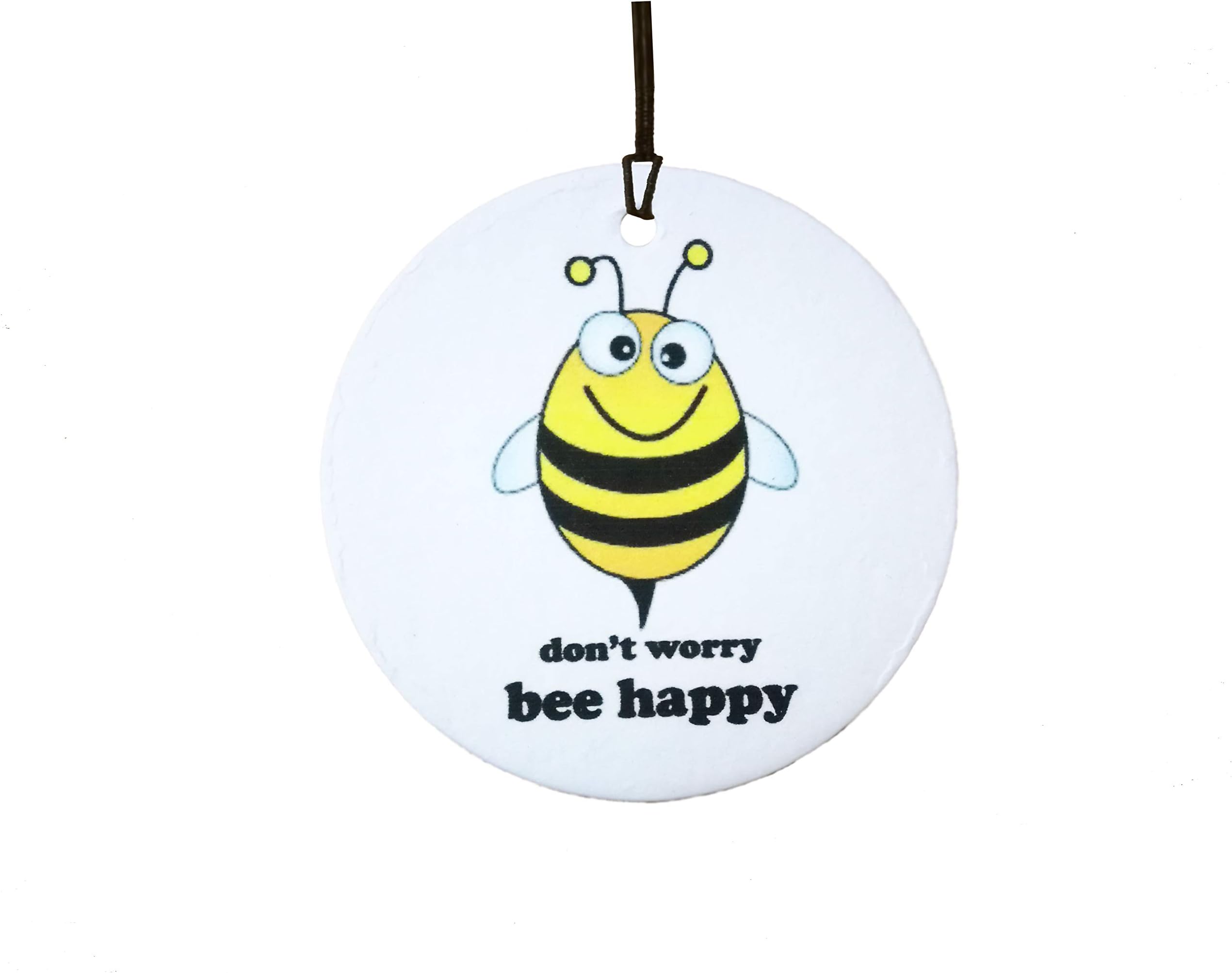 Don't Worry Bee Happy Car Air Freshener