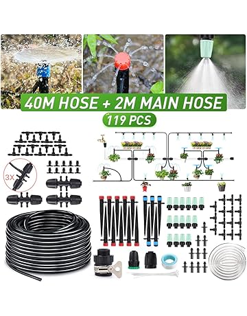 Kits de riego por goteo para equipos de riego automático | Amazon.es