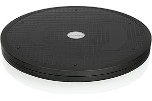 Aleratec Heavy Duty Lady Susan TV Swivel Base Stand - 360˚ Rotation Turn Table for TV, Computer Monitors, Laptop - Non Skid 1