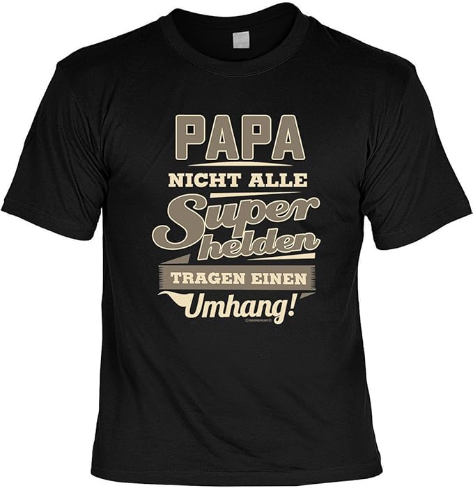 sabuy TShirt Papa Nicht Alle Superhelden Tragen Einen Umhang