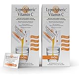 Lypo–Spheric Vitamin C – 2 Cartons (60 Packets) – 1,000 mg Vitamin C & 1,000 mg Essential Phospholipids Per Packet – Liposome