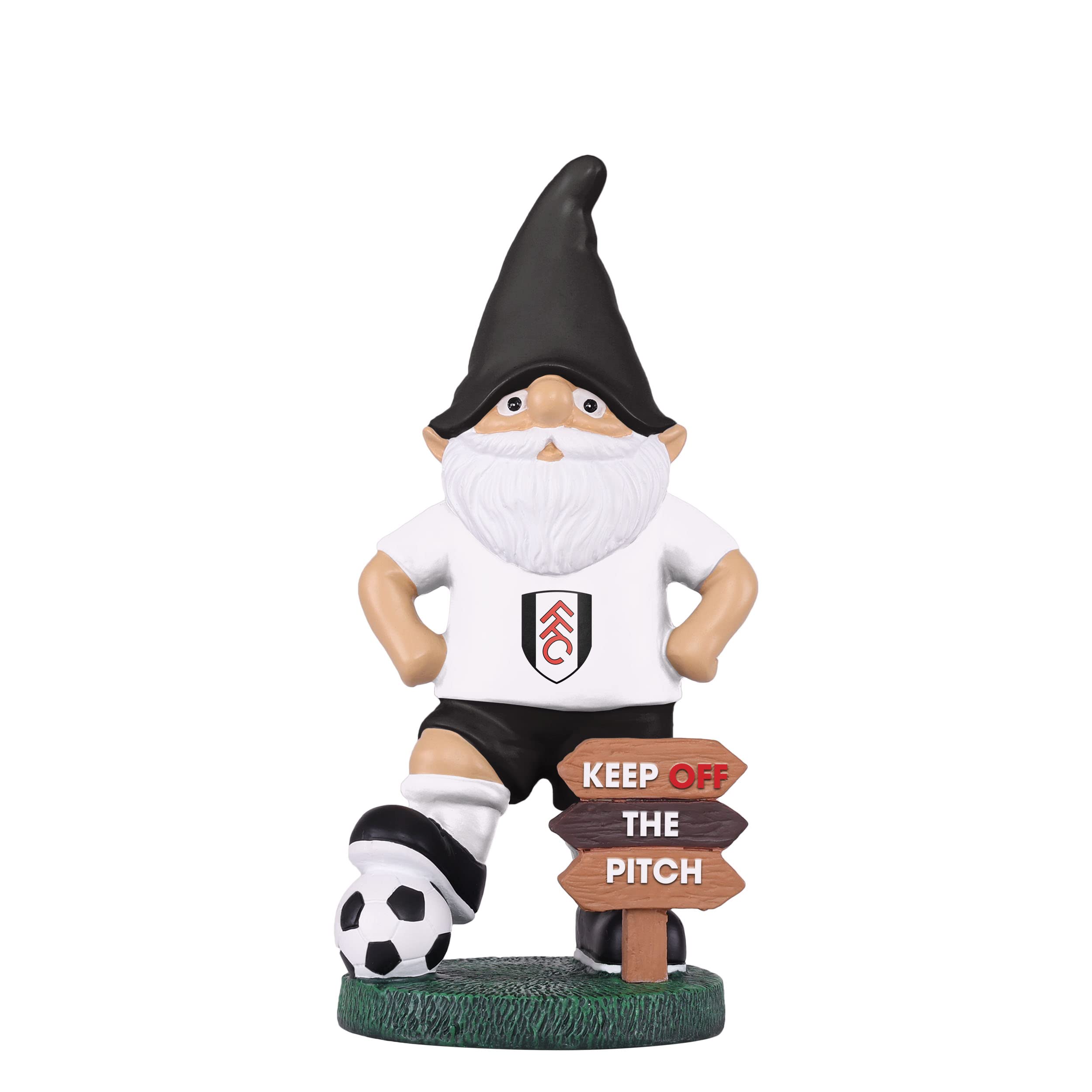 FOCO Officially Licensed Fulham FC Keep Off The Pitch Gnome