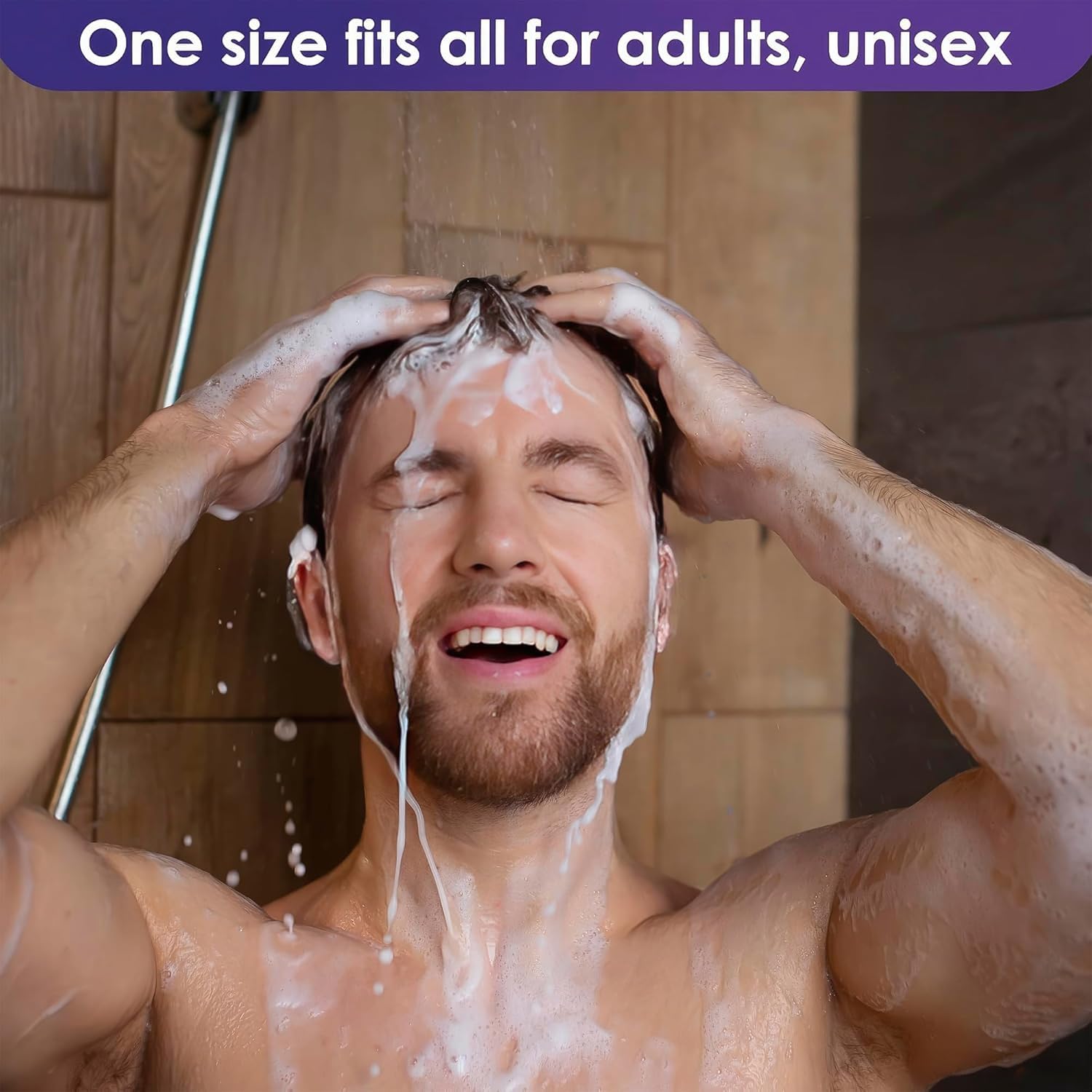 200 Pcs Disposable Ear Covers for Shower Waterproof - Ear Shower Caps for Adults Ear Caps for Shower Ear Covers for Hair Dye Plastic Ear Covers for Showering - Disposable Ear Protectors for Water