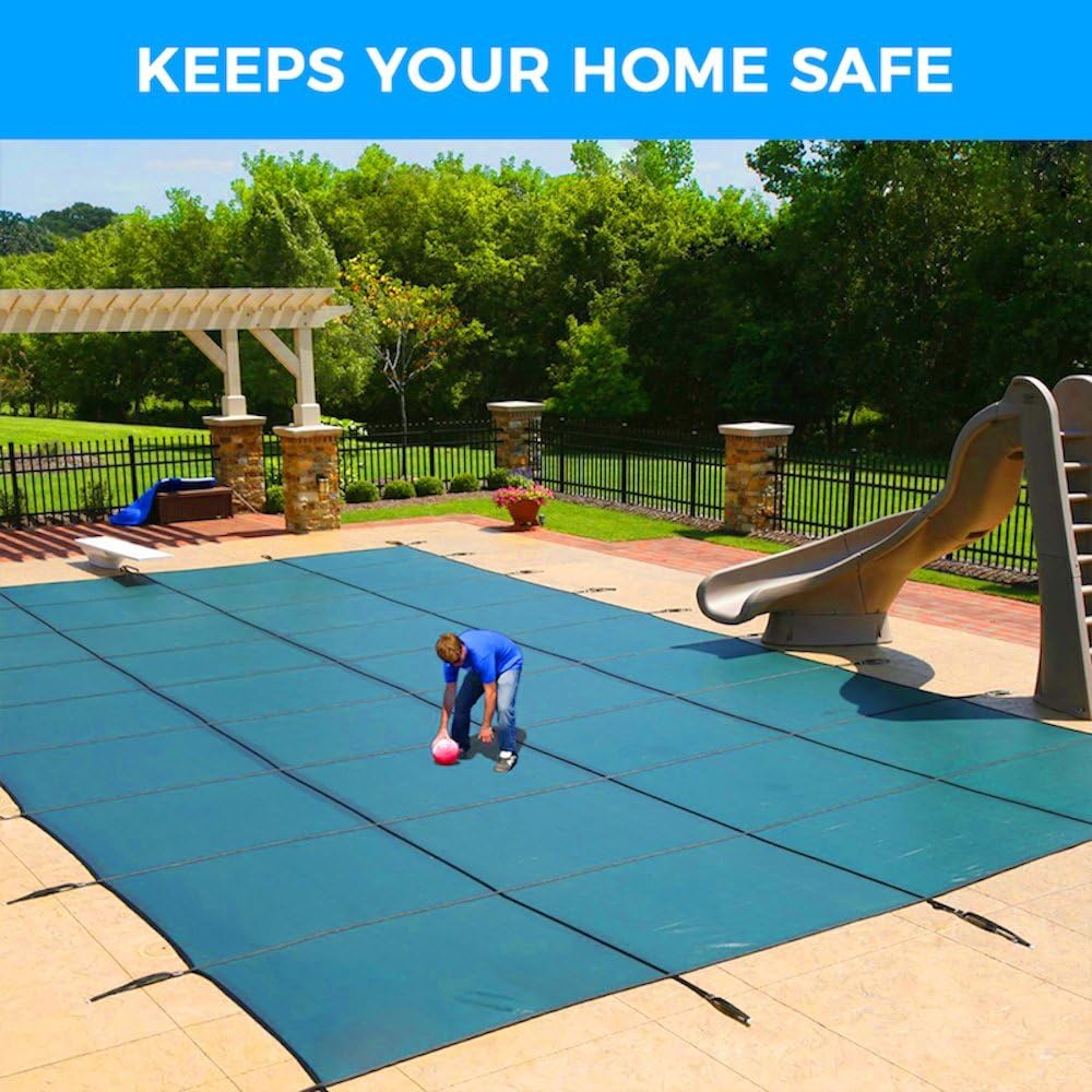 Wood Grip Brass Anchor for Pool Safety Cover - 10 Pack: Garden & Outdoor