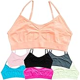 Alyce Intimates Girls and Teens Seamless Cami Training Bra - Pack of 7