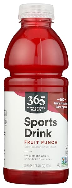 365 BY WHOLE FOODS MARKET, FRUIT PUNCH SPORTS DRINK, 20 FL OZ