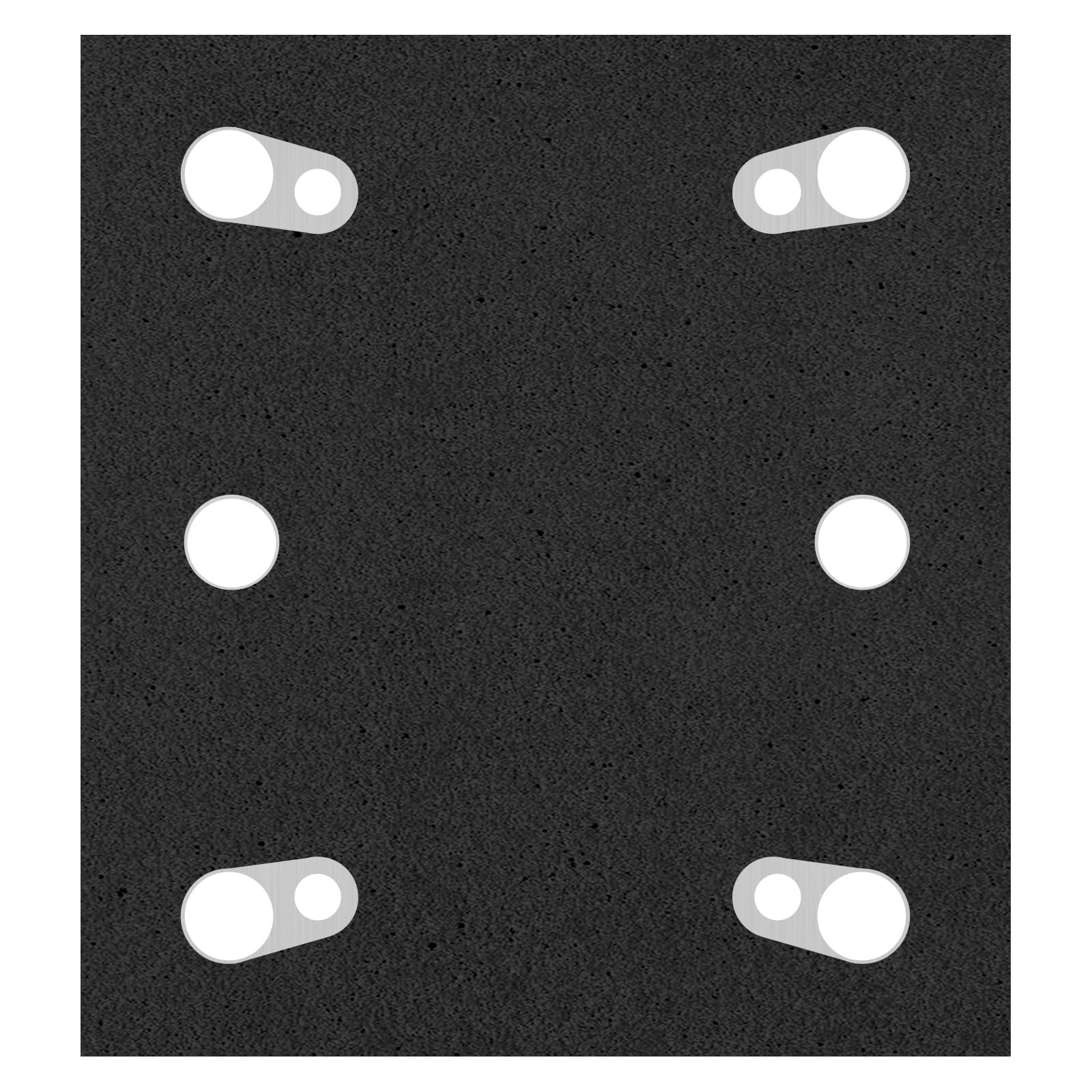 Photo 1 of 1/4 Sheet Sander PSA Pad Backing Plate for Makita 158324-9 BO4556 Finish Replacement PSA Backing Makita BO4556 Fishing Sander 14000OPM